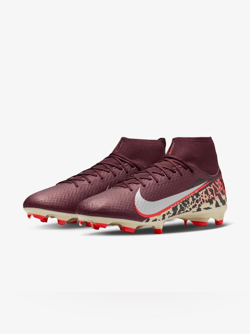 Nike Zoom Superfly 10 FG/MG United 003 Animal Soccer Cleats IO8441-661 Sz 9.5 M